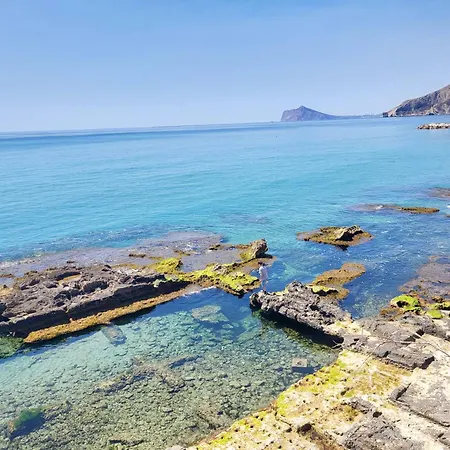 Apartmán Casa Sunrise - Costa Blanca House With Rooftop, 5 Swimming Pools And Panoramic Sea- And Views At Penon De Ifach Calpe