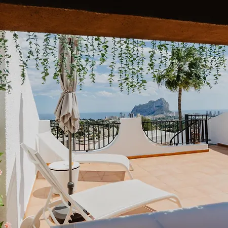 Casa Sunrise - Costa Blanca House With Rooftop, 5 Swimming Pools And Panoramic Sea- And Views At Penon De Ifach Apartment